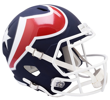 Houston Texans Replica AMP Speed Football Helmet