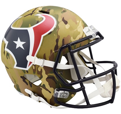Houston Texans Replica Camo Speed Football Helmet