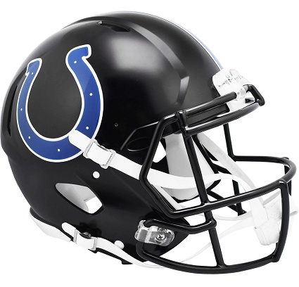 Indianapolis Colts Authentic Alt. Black Speed Football Helmet