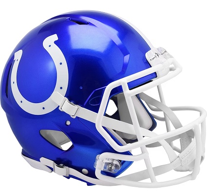 Indianapolis Colts Authentic Flash Speed Football Helmet