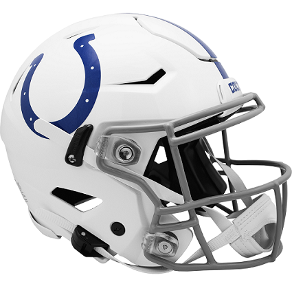 Indianapolis Colts Football Helmets