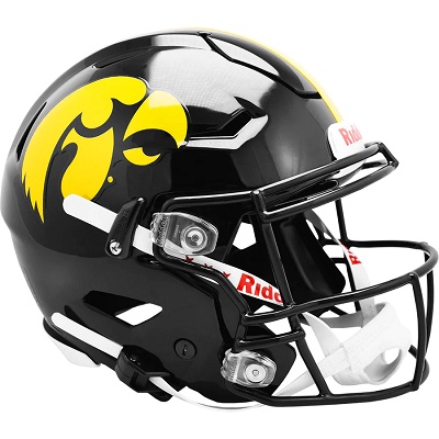 University of Iowa Hawkeyes Authentic SpeedFlex Football Helmet