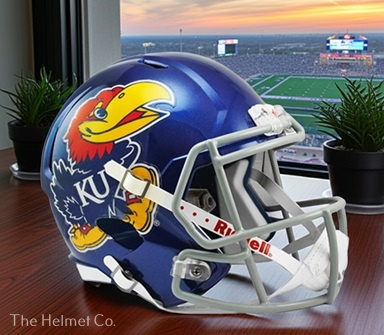 Kansas Jayhawks Helmet