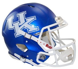 University of Kentucky Wildcats Authentic Speed Football Helmet