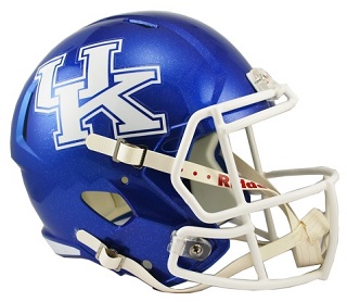 University of Kentucky Wildcats Replica Speed Football Helmet