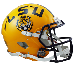 LSU Tigers Authentic Speed Football Helmet
