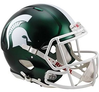 Michigan State Spartans Helmets
