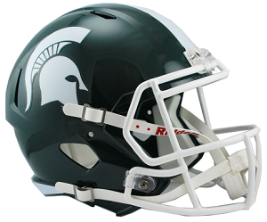 Michigan State Spartans Replica Speed Football Helmet