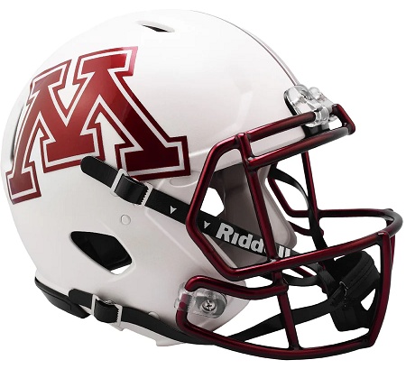 University of Minnesota Golden Gophers Authentic Speed Football Helmet