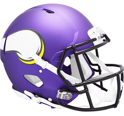 Minnesota Vikings Authentic Speed Football Helmet