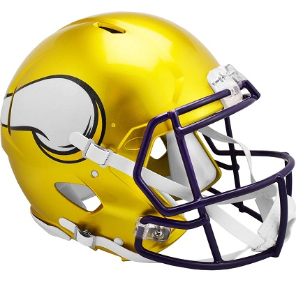 Minnesota Vikings Authentic Flash Speed Football Helmet