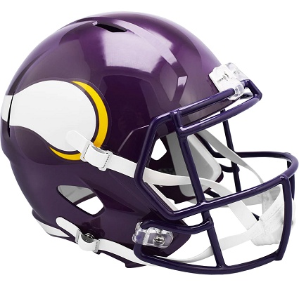 Minnesota Vikings Replica 1983-01 Throwback Speed Football Helmet