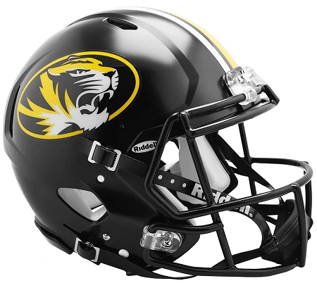 Missouri Mizzou Tigers Helmets