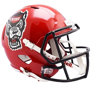 No. Carolina State Wolf Pack Helmets