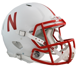 University of Nebraska Huskers Authentic Speed Football Helmet