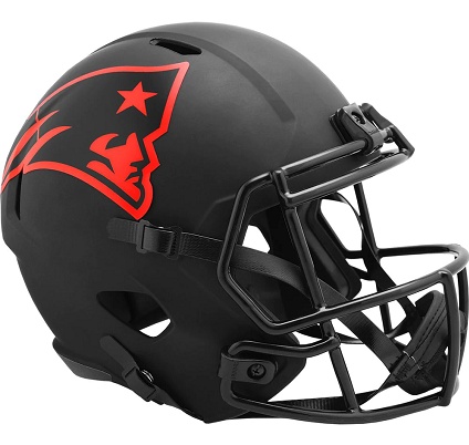 New England Patriots Replica Eclipse Speed Football Helmet