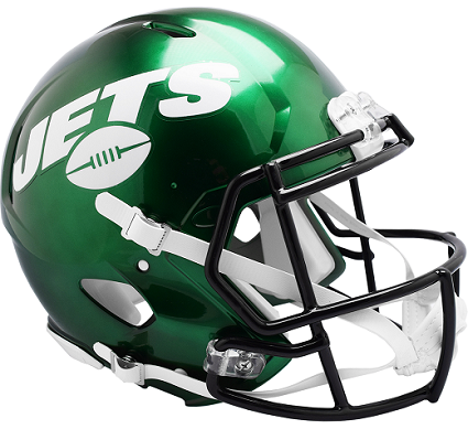 New York Jets Authentic Speed Football Helmet