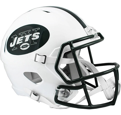 New York Jets Replica Throwback 1998-18 Speed Football Helmet