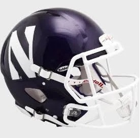 Northwestern Wildcats Authentic Speed Football Helmet
