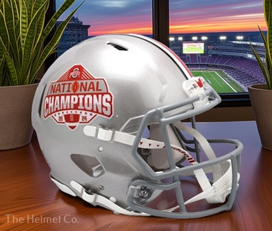 Ohio State Buckeyes Authentic 2024 National Champions Speed Helmet