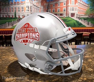 Ohio State Buckeyes Replica Limited Edition Commemorative Ohio State 2024 National Champions Speed Football Helmet
