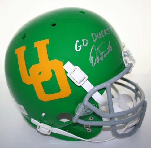 Dan Fouts Autographed Replica Oregon Ducks Helmet