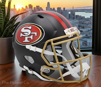 San Francisco 49ers Replica Rivalries Speed Football Helmet