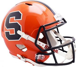 Syracuse University Orange Replica Speed Football Helmet