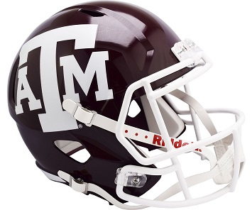 Texas A&M Aggies Replica Speed Football Helmet