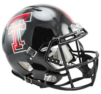 Texas Tech Red Raiders Authentic Speed Football Helmet