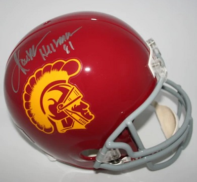 Marcus Allen Autographed USC Trojans Helmet