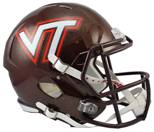 Virginia Tech Hokies Replica Speed Football Helmet
