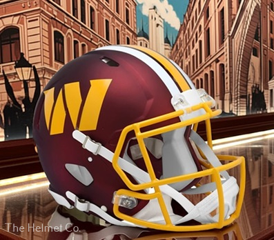 Authentic Washington Commanders 2025 Alt. Speed Helmet