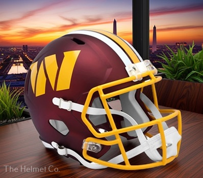 Washington Commanders Replica 2025 Alt. Speed Football Helmet