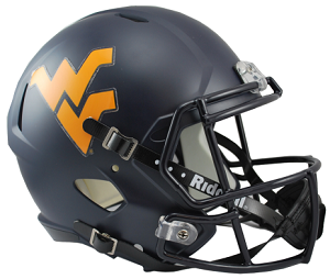 West Virginia Mountaineers Replica Speed Football Helmet